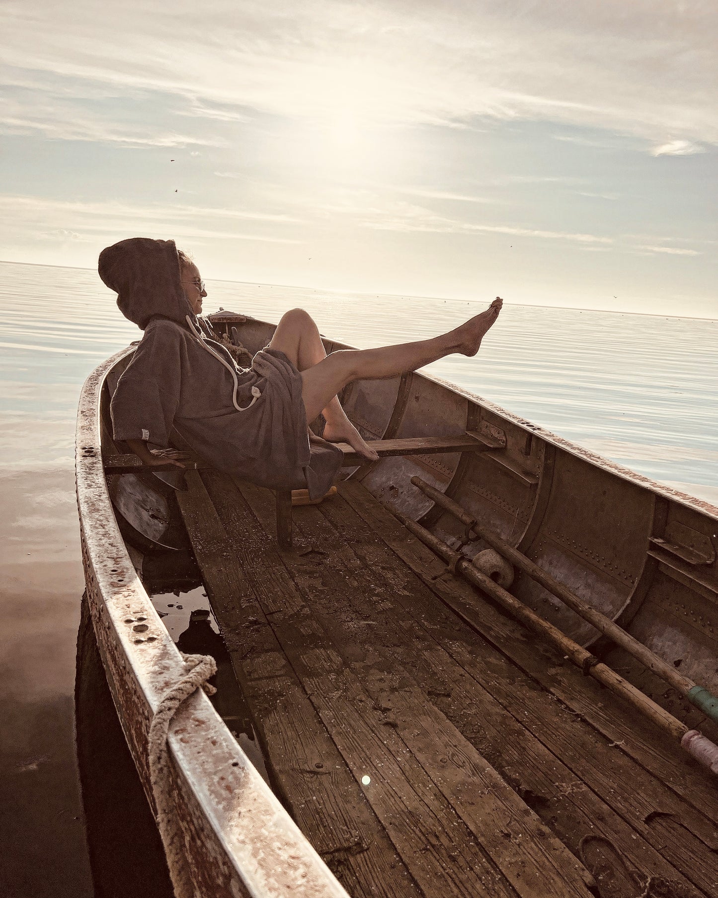 Pončo unisex - pelēks