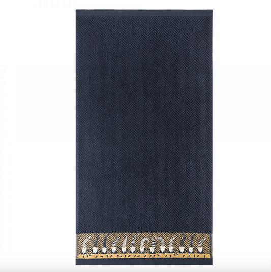 Bath Towel - Gnome / navy
