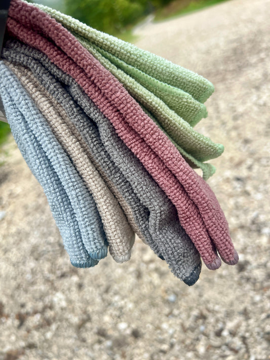 Mikrošķiedras lupatiņas - 5gb komplekts.