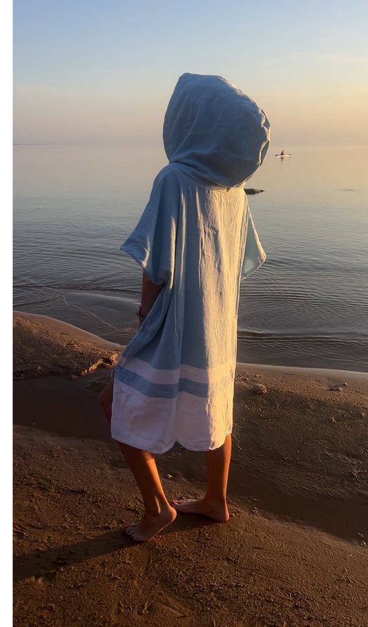 Frotē Pončo GAIŠI ZILS