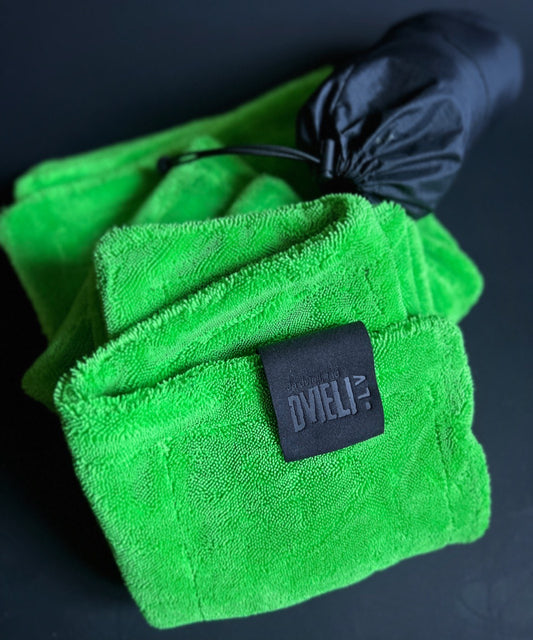 Auto virsbūves dvielis 1200g, 40x60cm / zaļš