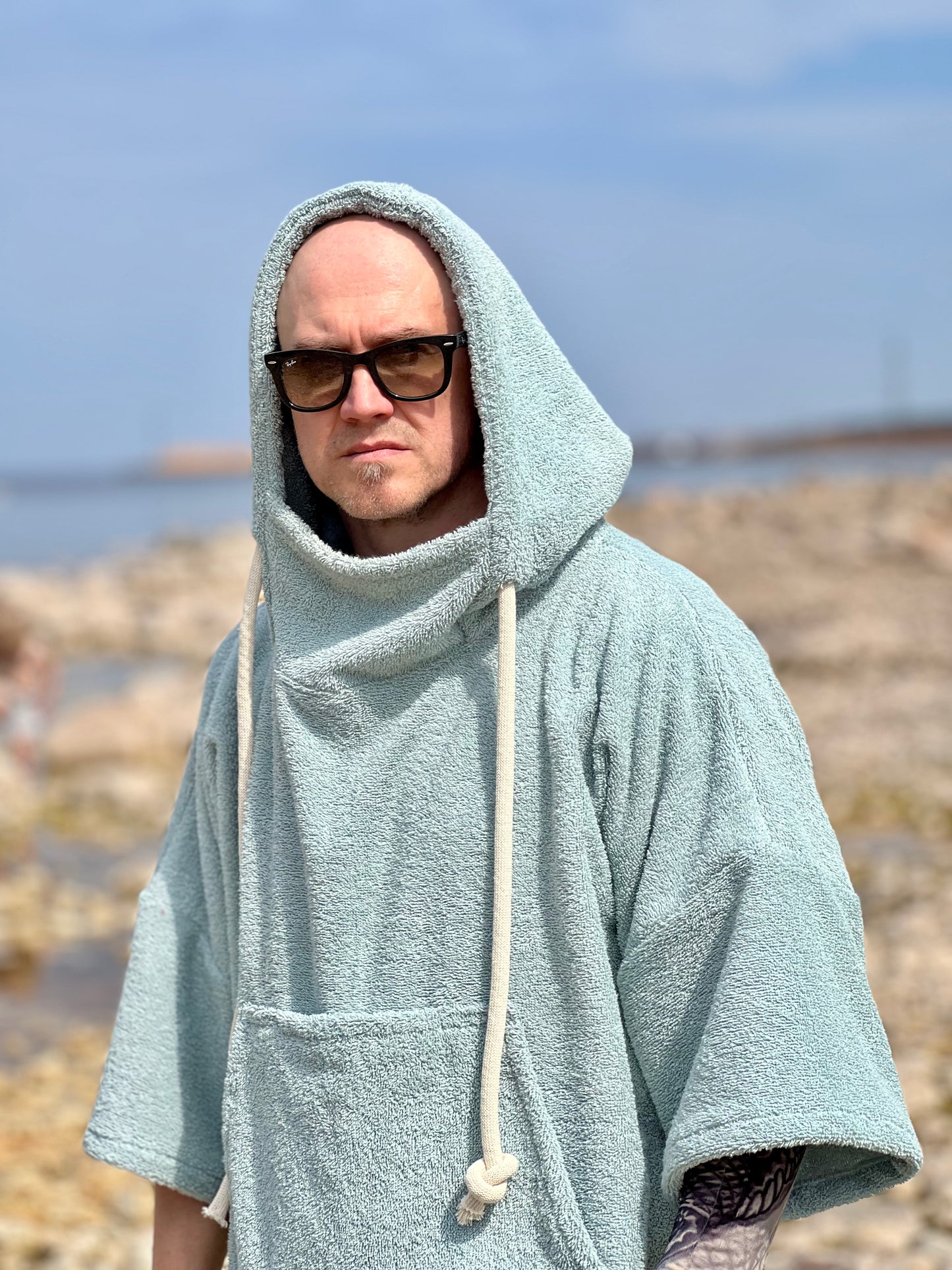 Pončo unisex - rohekashane
