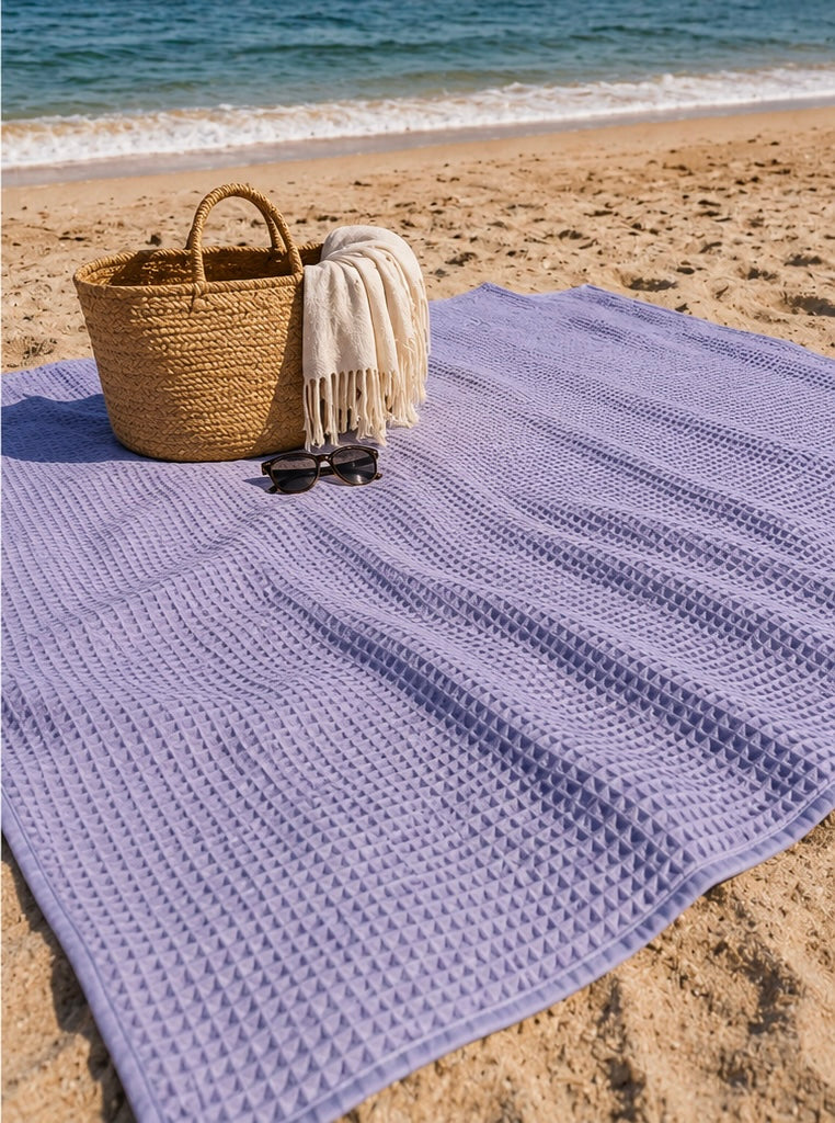 Vahvlikangast rätik / LAVENDEL