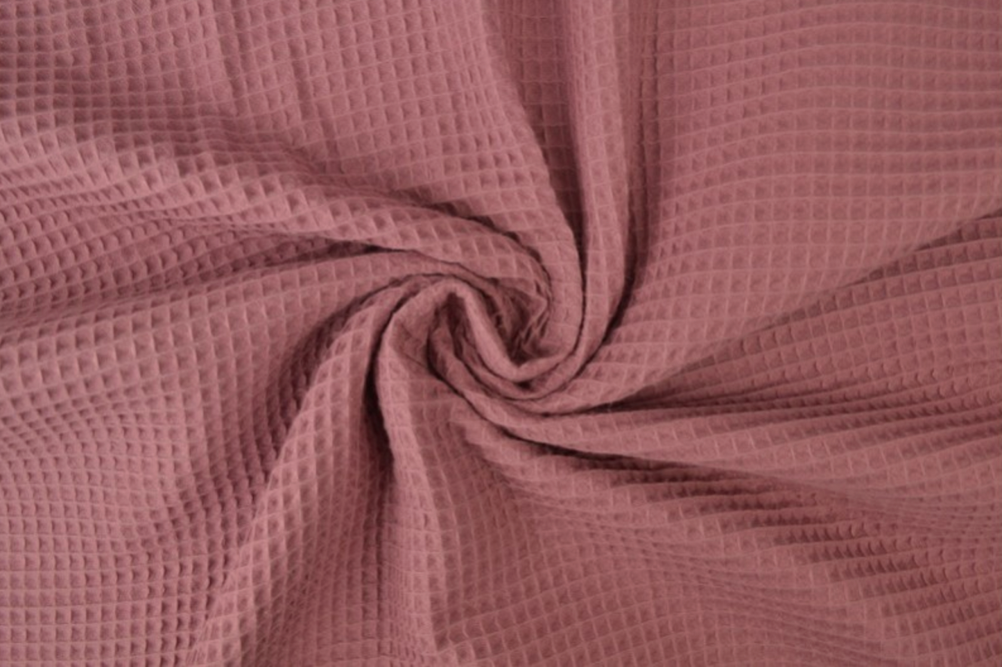 Waffle Fabric Towel / DARK OLD PINK