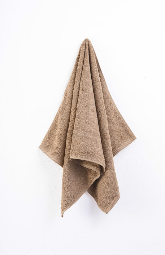 Frotē dvielis 3 izmēri / GAIŠI BRŪNS