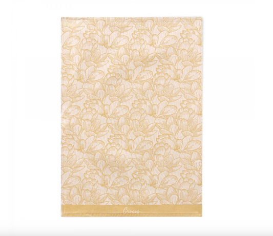 Kitchen Towel - Crocus mustard