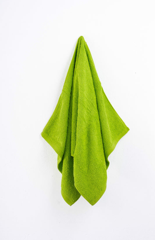 Махровое полотенце САЛАТОВО-ЗЕЛЕНЫЙ