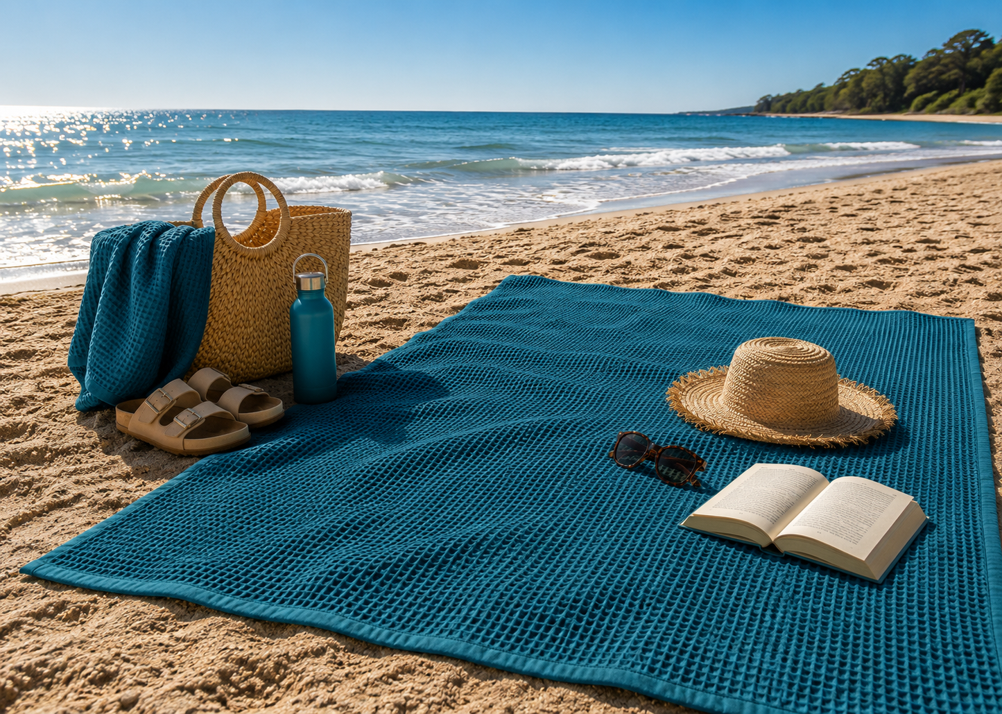 Beach Towel / DEEP BLUE