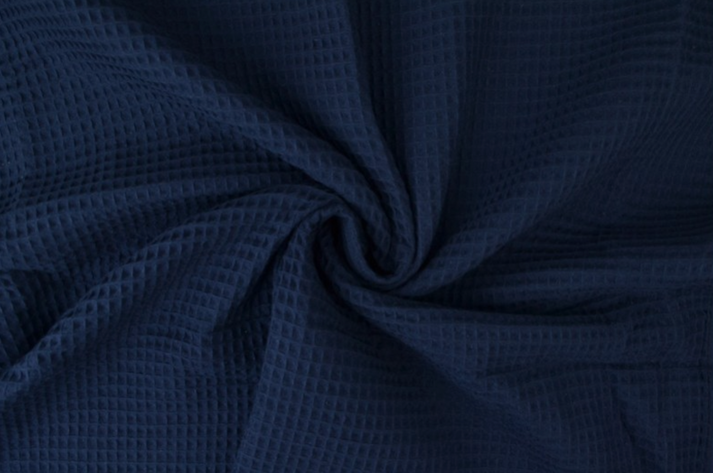 Waffle Fabric Towel / NAVY