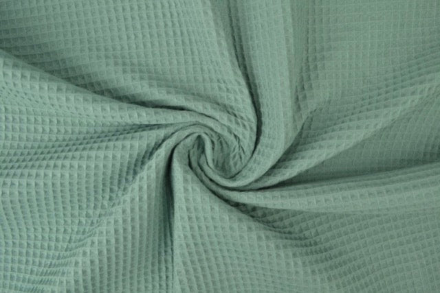Waffle Fabric Towel / SAGE GREEN