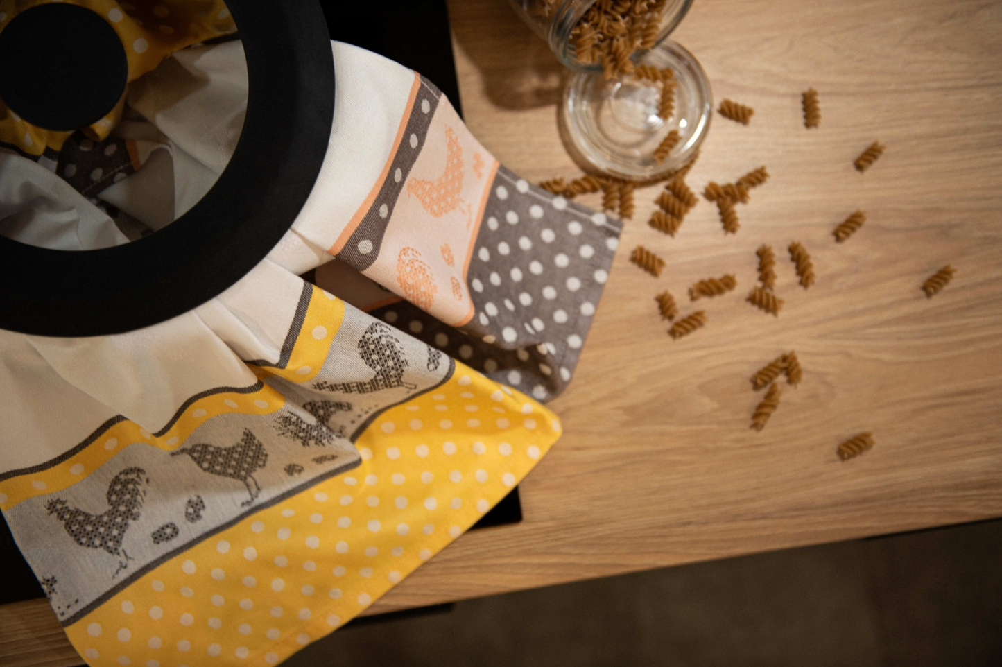 Kitchen Towel - Chicken Pink