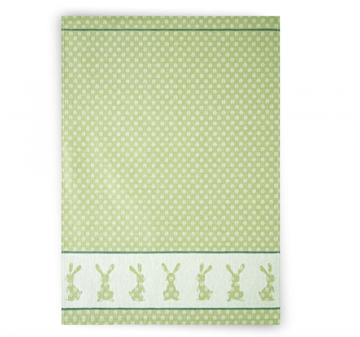 Virtuves dvielis - zaķis zaļais