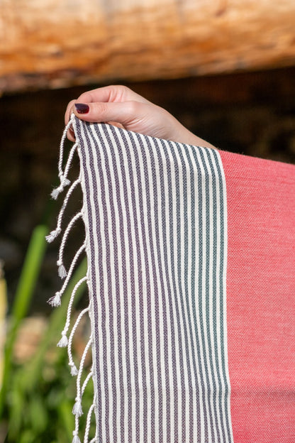 Beach Towel Apola - red/black