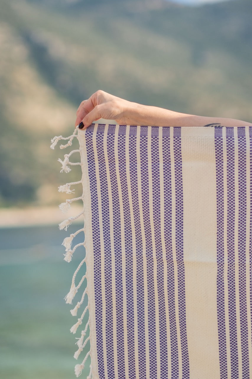 Beach Towel Marmara - purple