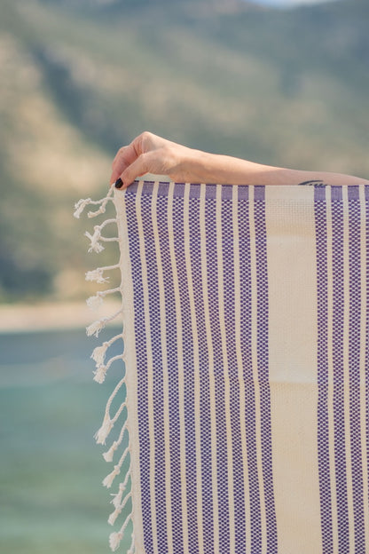 Beach Towel Marmara - purple