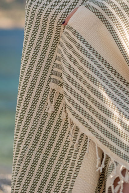 Beach Towel Marmara - green