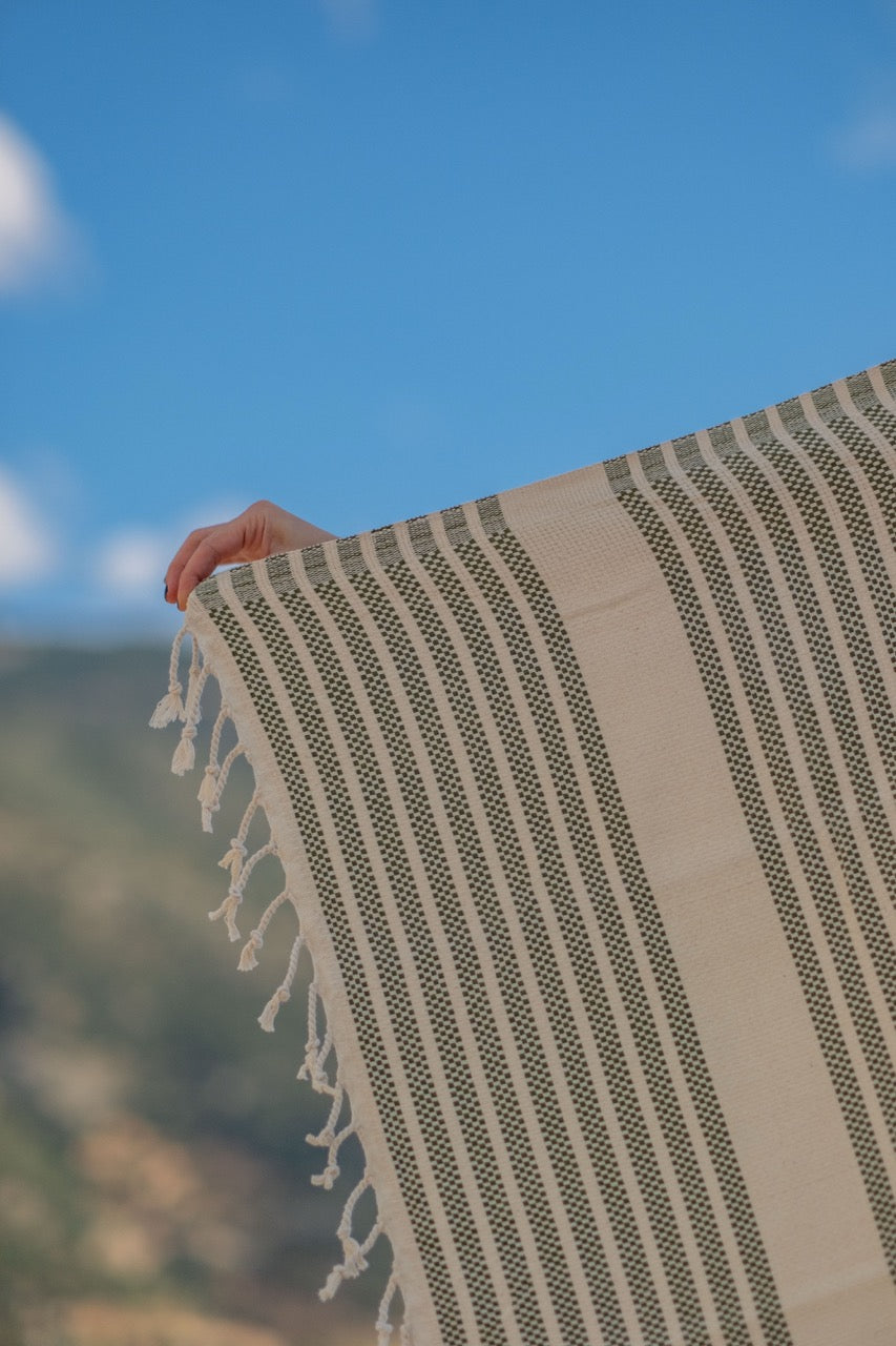 Beach Towel Marmara - green