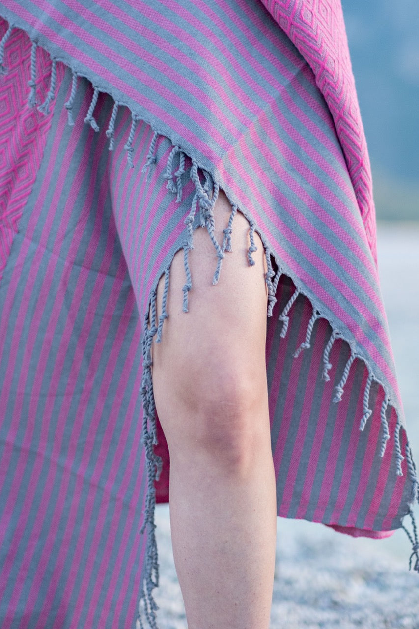 Beach Towel Tila - fuchsia