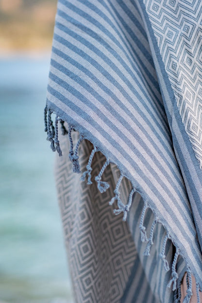 Beach Towel Tila - grey