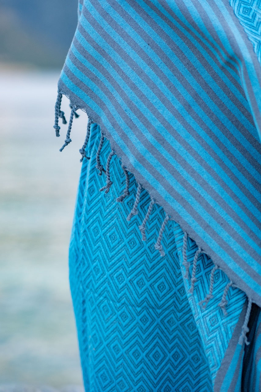 Beach Towel Tila - blue