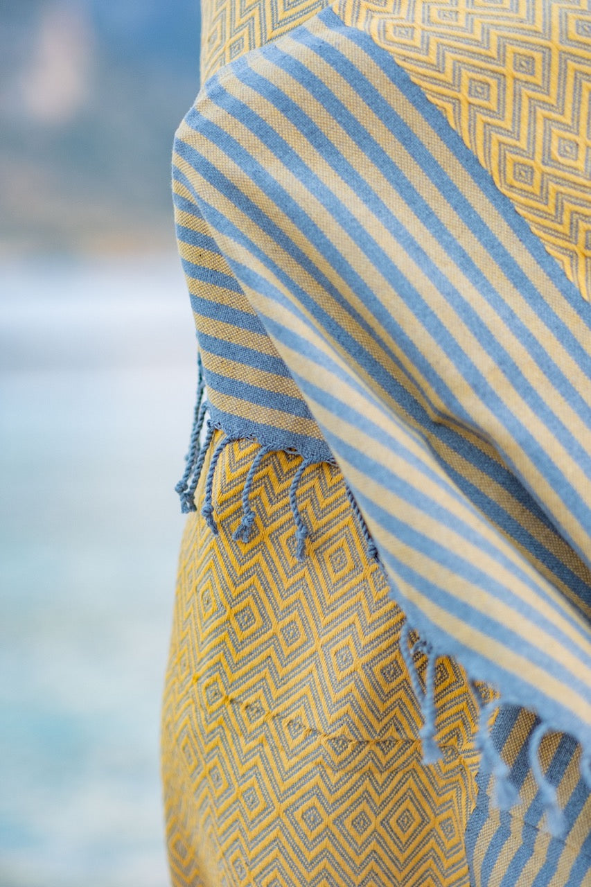 Beach Towel Tila - yellow