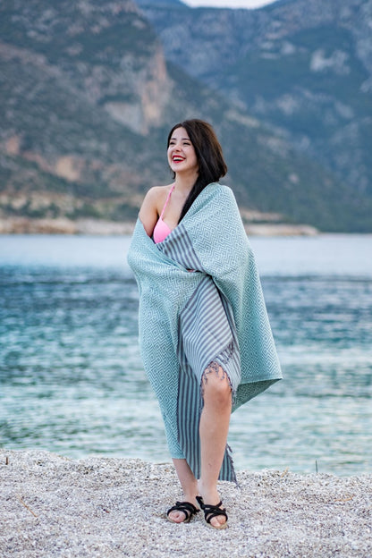 Beach Towel Tila - mint