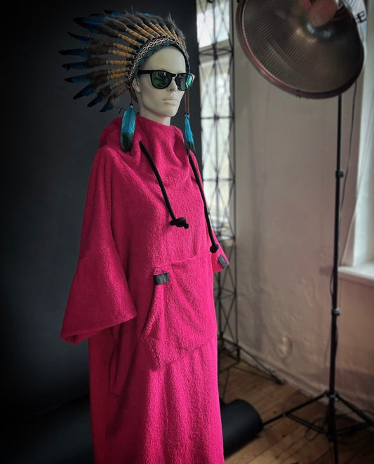 Pončo unisex - roosa
