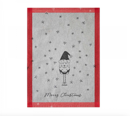 Virtuves dvielis  - Ziemassvētki vecītis