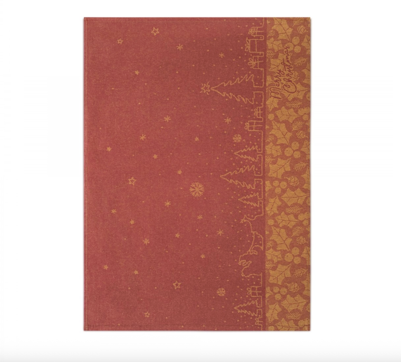 Kitchen Towel - Christmas tree / red