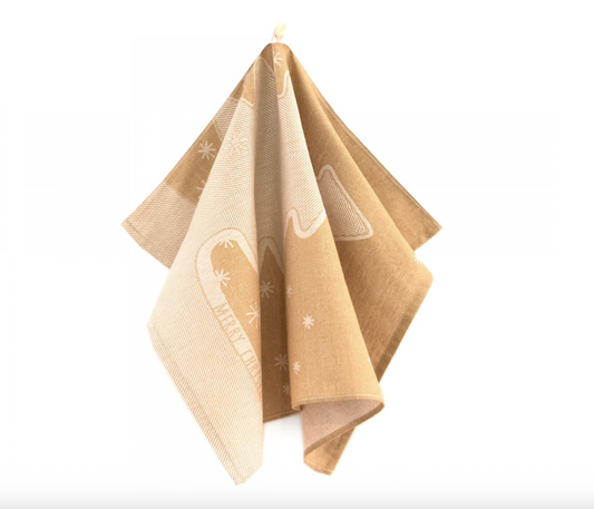 Kitchen Towel - Pine Tree / beige