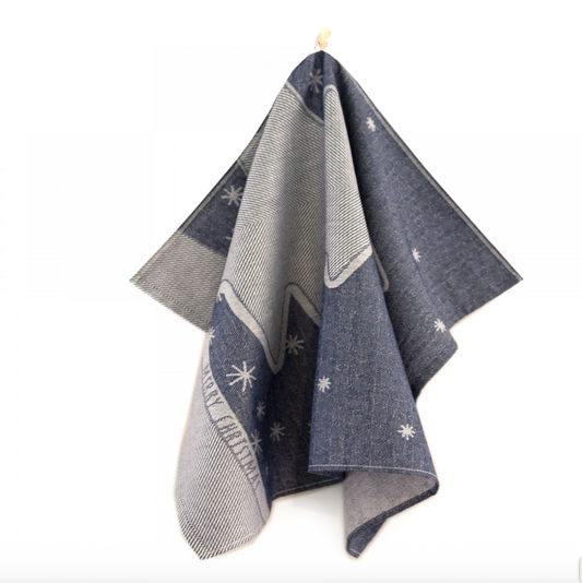 Kitchen Towel - Pine Tree / blue