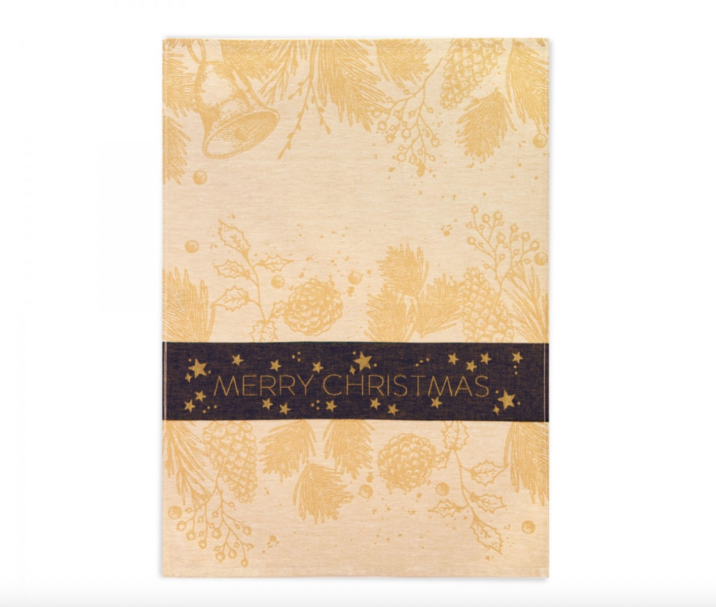 Kitchen Towel - Merry Christmas / beige