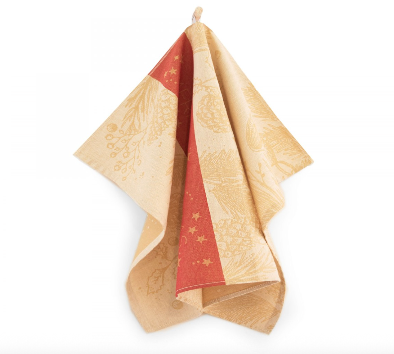 Kitchen Towel - Merry Christmas / red