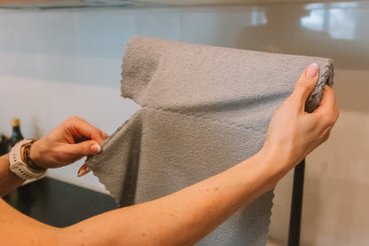 Noplēšami mikrošķiedras dvieļi rullī, 50gb 30x30cm