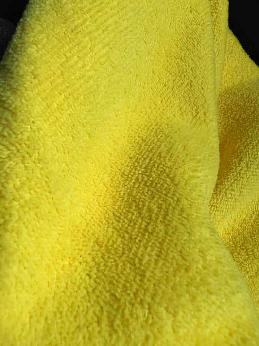 Auto salongi rätik / puhastuslapp 30x60cm / kollane