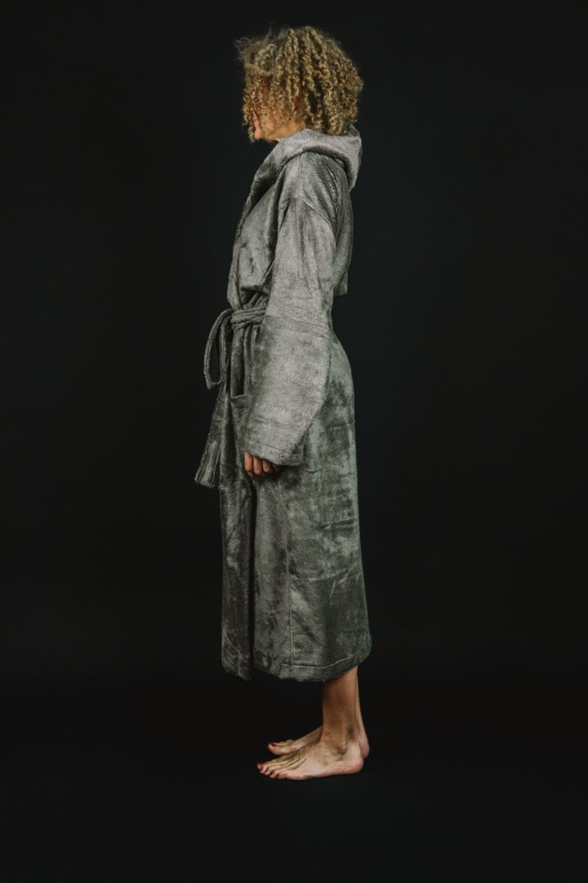 Bamboo Terry Bathrobe / GREEN