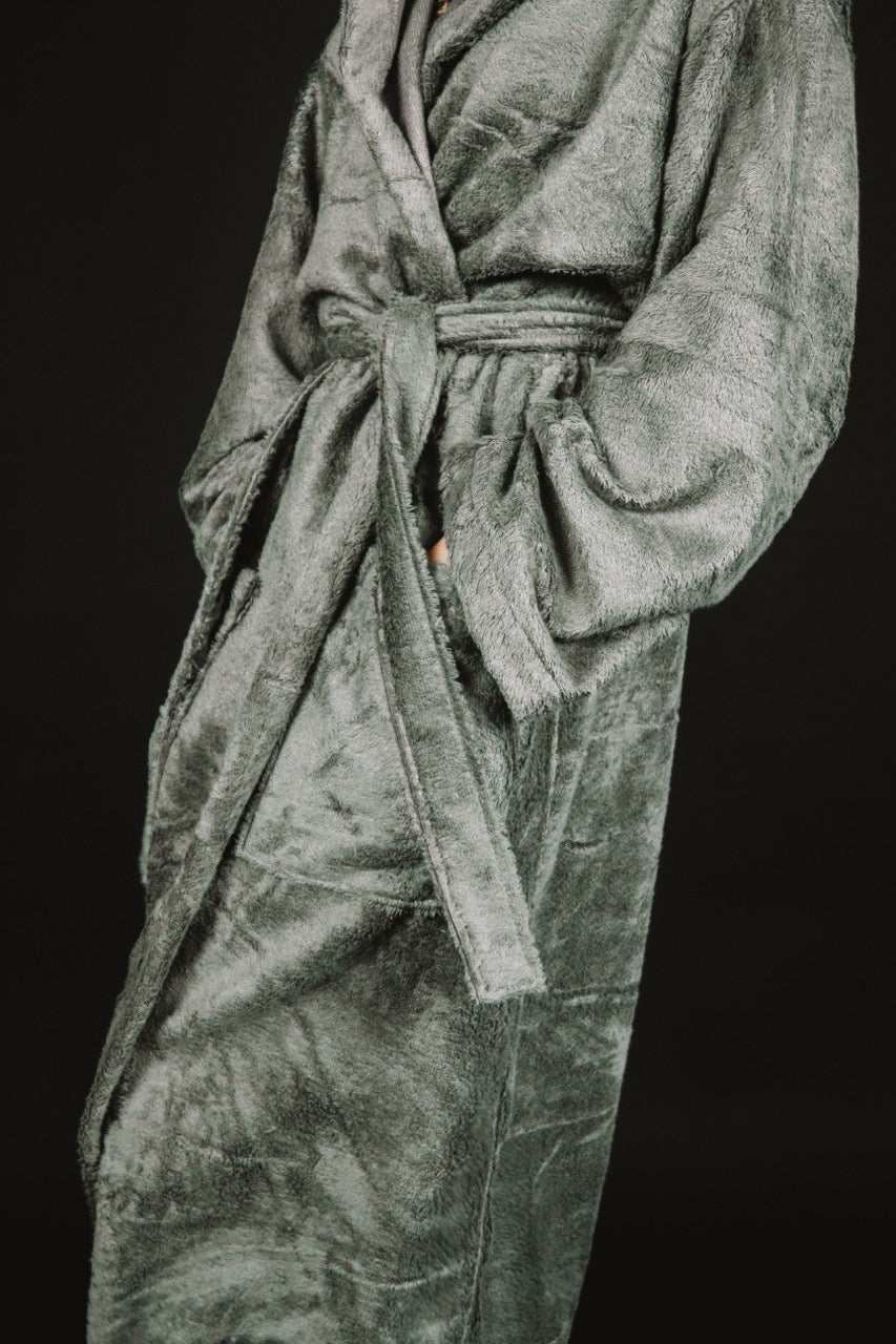 Bamboo Terry Bathrobe / GREEN