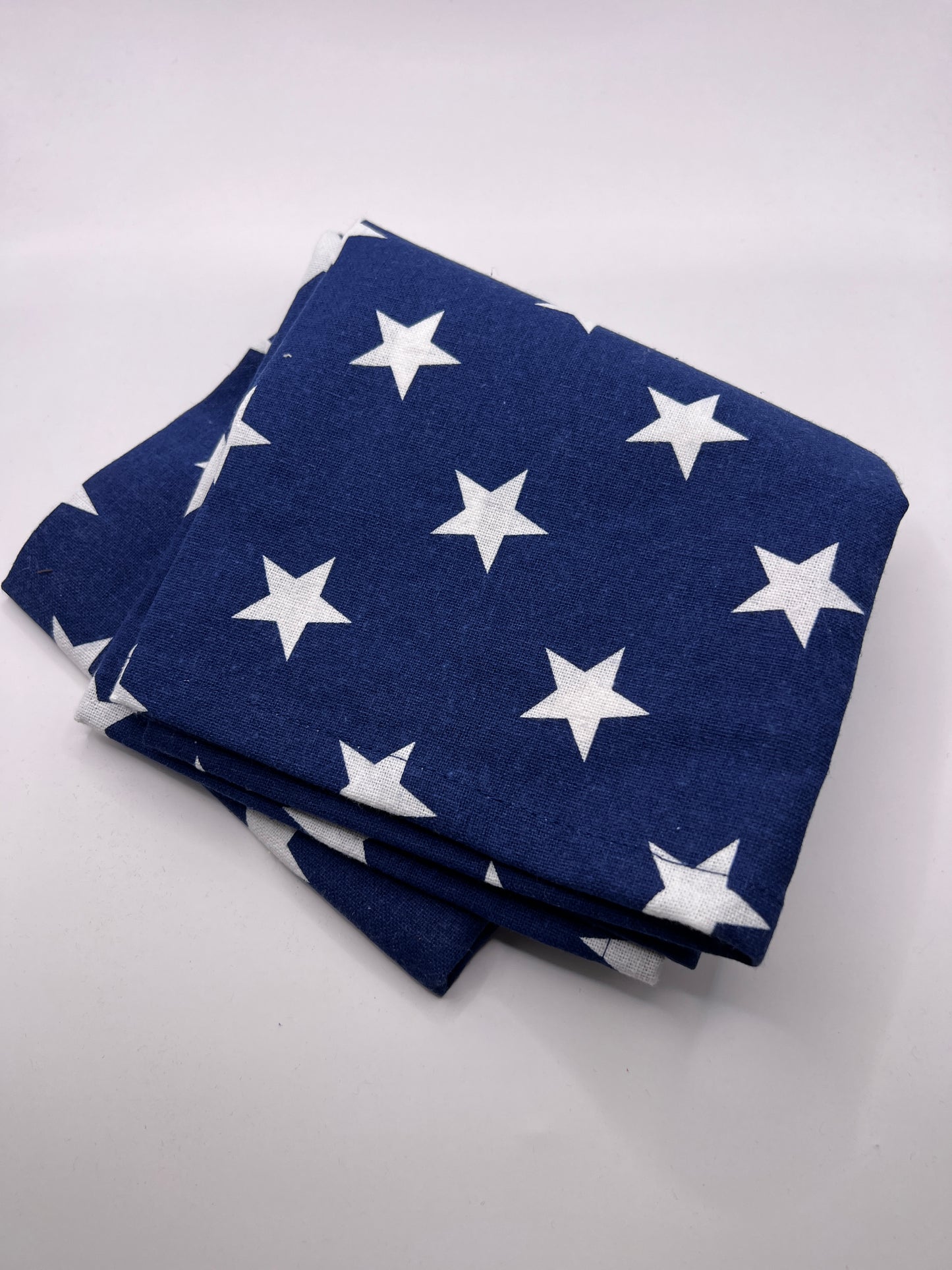 Virtuves dvielis  - tumši zilās zvaigznes