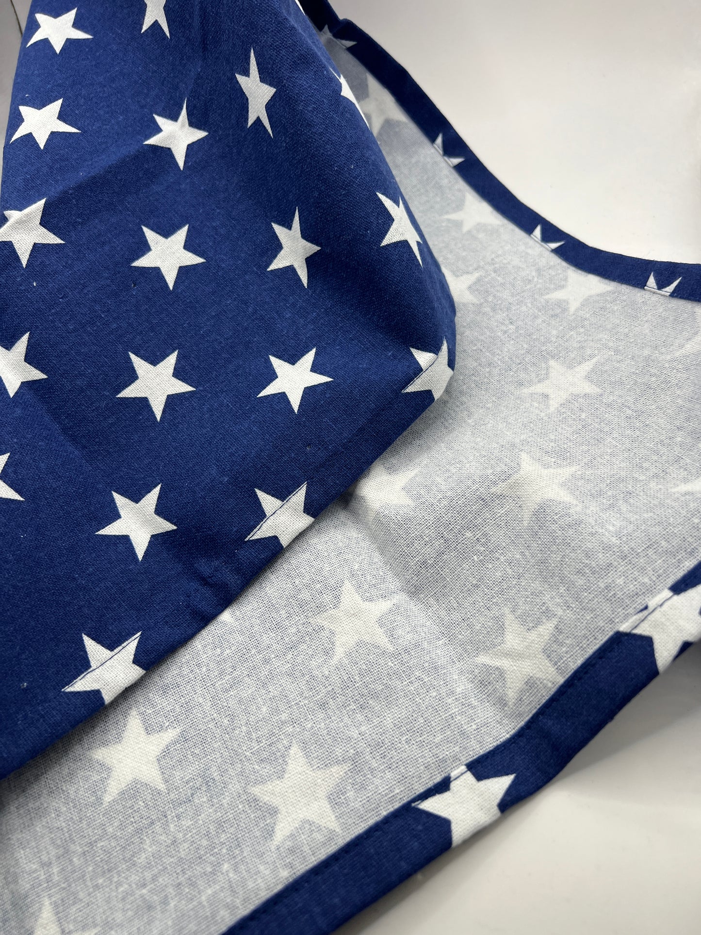 Virtuves dvielis  - tumši zilās zvaigznes