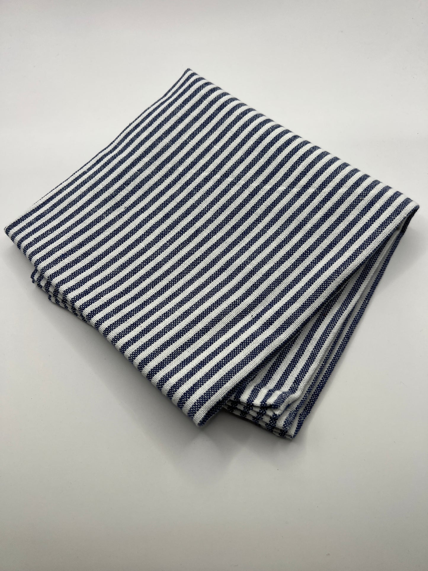 Virtuves dvielis  - zils svītrains