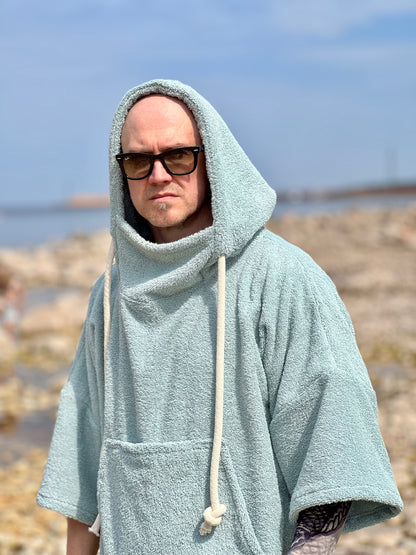 Pončo unisex - zaļgans