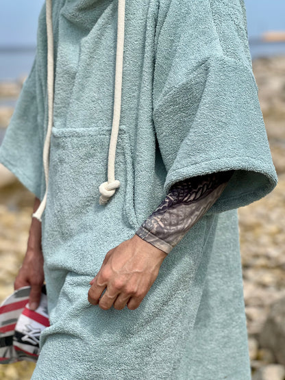 Pončo unisex - zaļgans