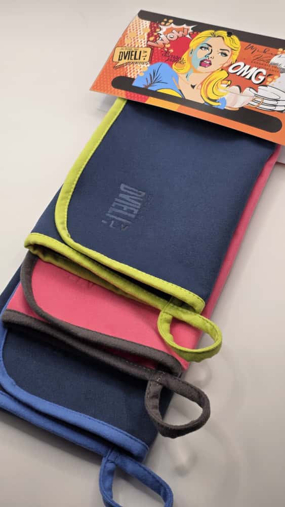 Kitchen towel set - steel