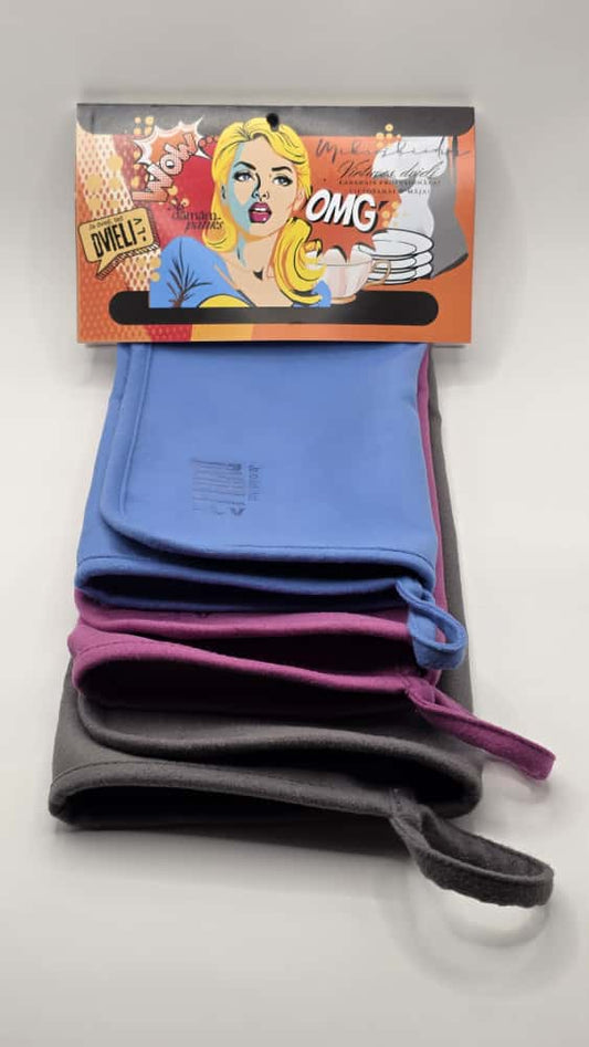 Kitchen towel set - blue