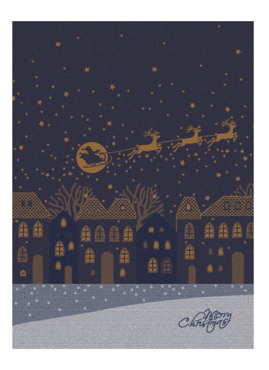 Kitchen Towel - Christmas Night / BLUE