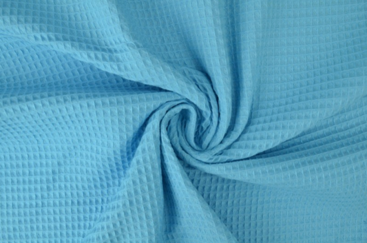 Waffle Fabric Towel / LIGHT BLUE