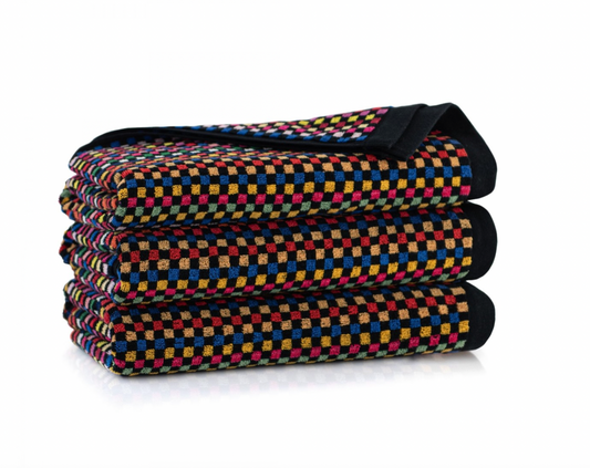 Vannas dvielis, BOHO kvadrātiņi