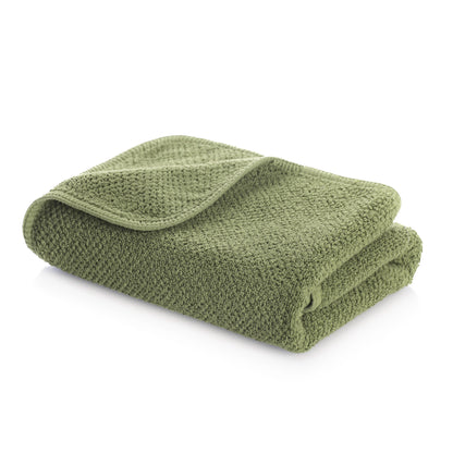 BEE WAFFLE TOWELS - JADE