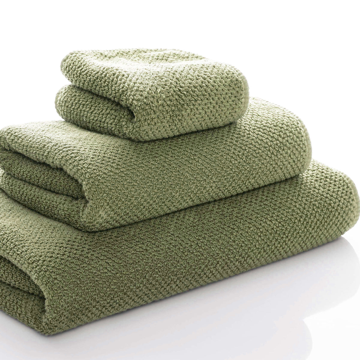 BEE WAFFLE TOWELS - JADE