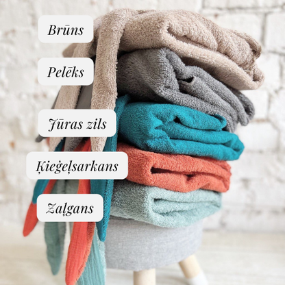 Frotē kapuutsrätik froté (5 värvi)